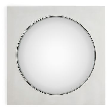 Globo Convex Mirror In Nickel