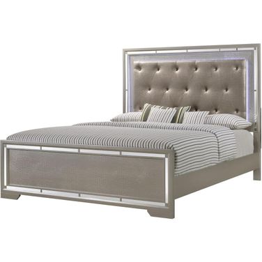 Glory Furniture Alana King Bed, Champagne