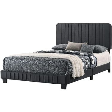 Glory Furniture Lodi King Bed, Black