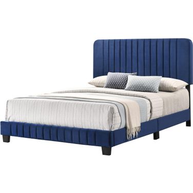 Glory Furniture Lodi Full Bed, Navy Blue