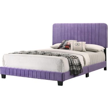 Glory Furniture Lodi Full Bed, Purple
