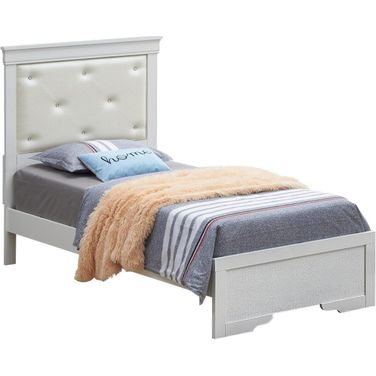 Glory Furniture Lorana Silver Champagne G6590B-TB2 Twin Bed