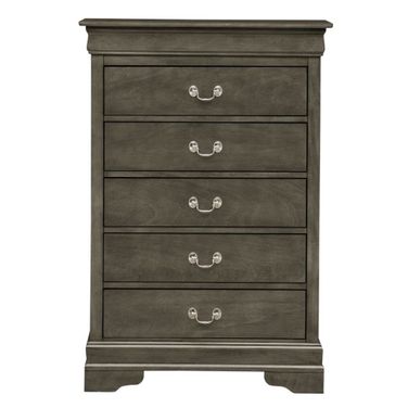Louis Phillipe Chest In Gray