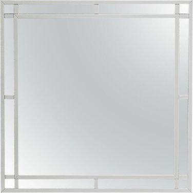 Glory Furniture Madison Mirror In Silver Champagne