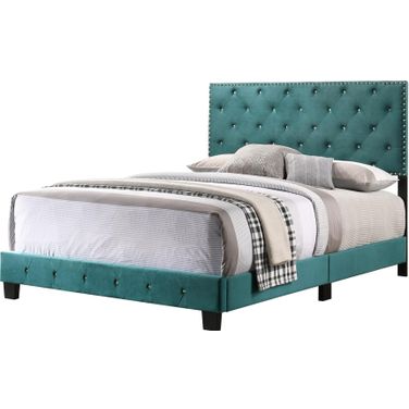 Glory Furniture Suffolk Full Bed, Green