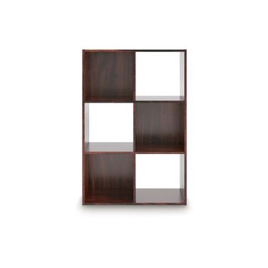 Glosmount Six Cube Organizer In Cherry and Light Brown