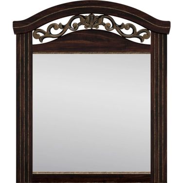 Glosmount Two-Tone Bedroom Mirror