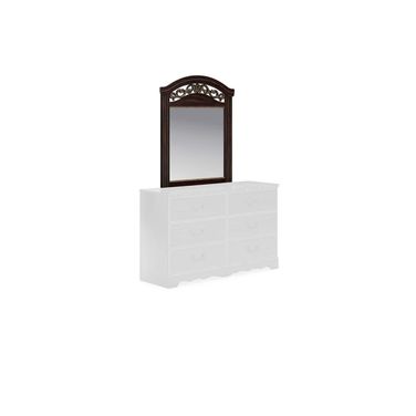 Glosmount Two-Tone Bedroom Mirror