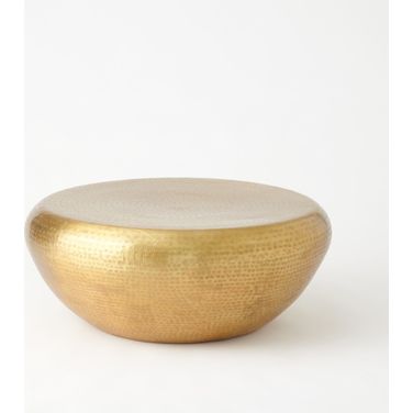 Goa Cocktail Table In Antique Brass