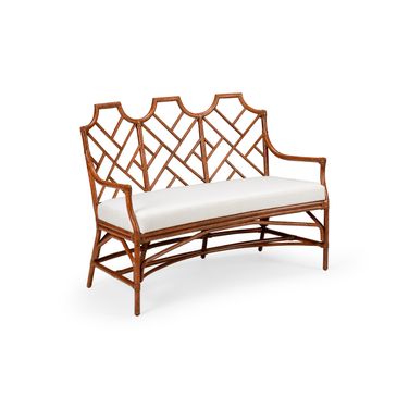 Godwin Bench In Natural and White