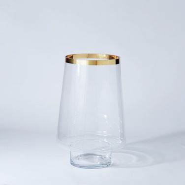 Gold Banded Large Hurricane In Clear