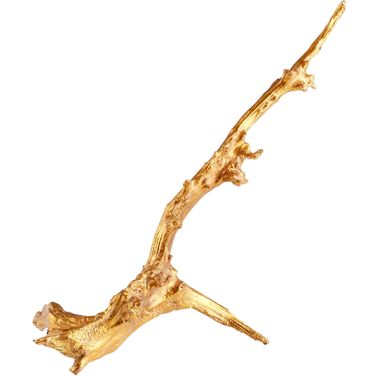 Gold Leaf Large Drifting Gold Sculpture