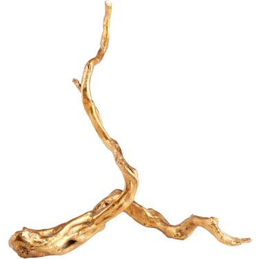 Gold Leaf Small Drifting Gold Sculpture