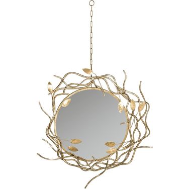 Gold Wreath Mirror