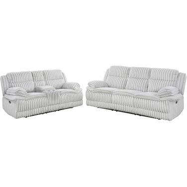 Goodland Double Reclining Living Room Set In Gray