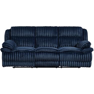 Goodland Double Reclining Sofa In Blue