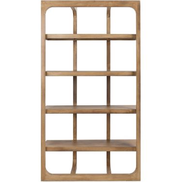 Gordon 86 Inch Bookcase In Natural