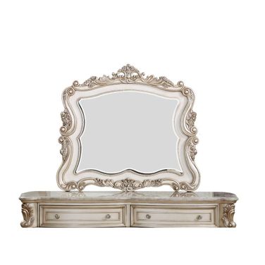 Gorsedd Mirror In Golden Ivory