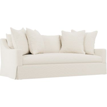 Grace Chenille Fabric Sofa In Beige