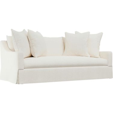 Grace Fabric Sofa In White