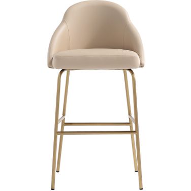 Gracie Barstool In Tan and Gold