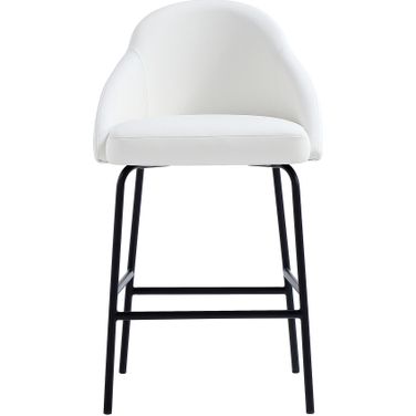 Gracie Counter Stool In White and Black