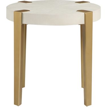 Gracie End Table In White