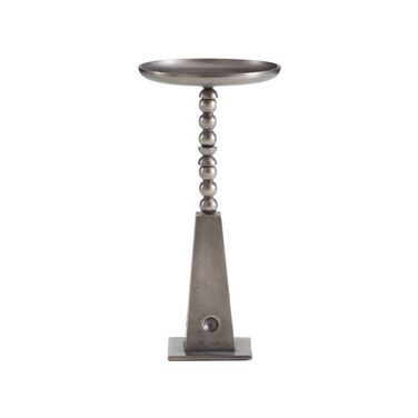 Grady Accent Table In Vintage Nickel