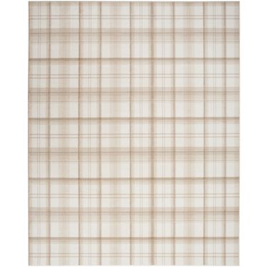 Grafix 3'9" x 5'9" Farmhouse Indoor Rug In Ivory Beige