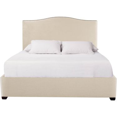 Graham Fabric California King Panel Bed In Espresso