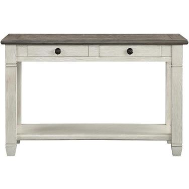 Granby Rosy Brown And Antique White Sofa Table