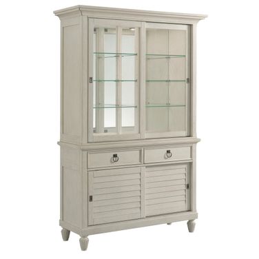 Haystack Display Cabinet In Egret