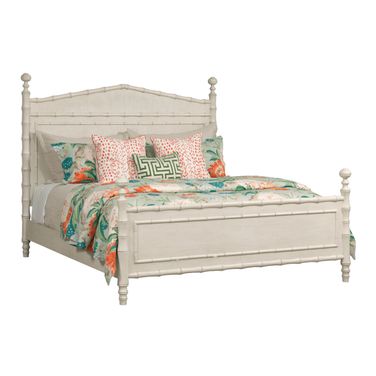 Grand Bay Vida California King Bamboo Bed In Egret