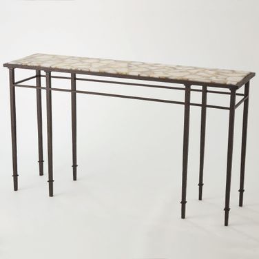 Grand Hall Console In Bronze