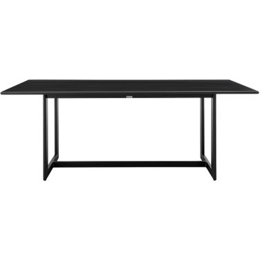 Grand Outdoor Patio Dining Table In Aluminum