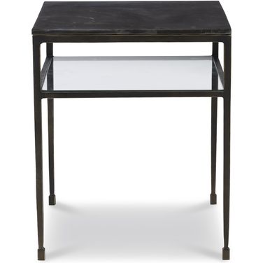 Grand Tour Furniture Orvieto Lamp Table In Black