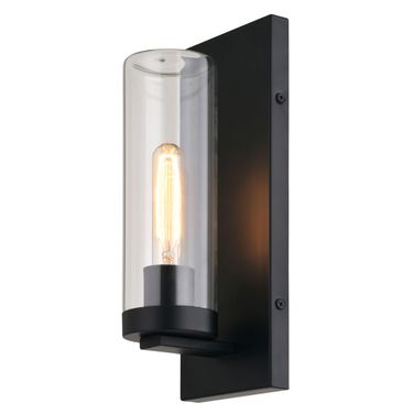 Grantley 4.75 Inch Outdoor Wall Light In Matte Black