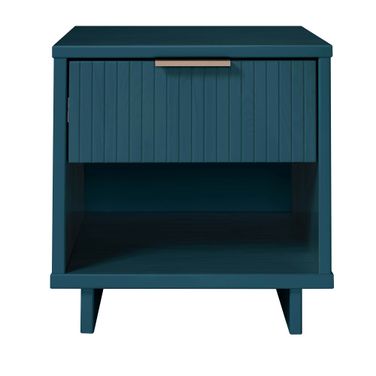 Granville Nightstand with 1 Full Extension Drawer In Midnight Blue