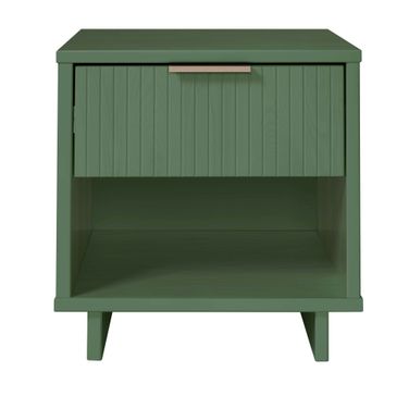Granville Nightstand with 1 Full Extension Drawer In Sage Green