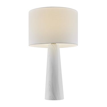 Granville Table Lamp In White