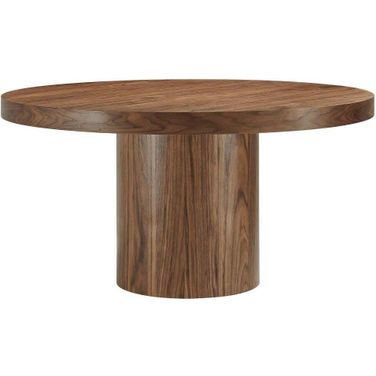 Gratify Walnut 60 Inch Round Dining Table