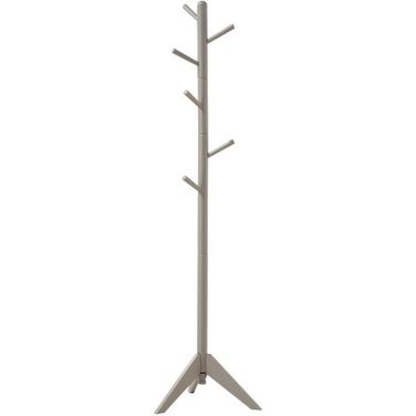 Devlin Coat Rack with 6 Hooks Grey