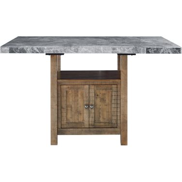Grayson Gray Marble Counter Table