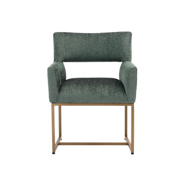 Greco Dining Armchair In Aura Teal