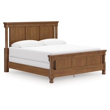Greddinton California King Poster Bed In Brown