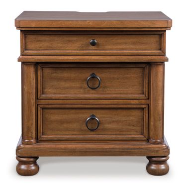 Greddinton Nightstand In Brown