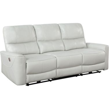 Greenfield Upholstered Power Reclining Sofa Ivory