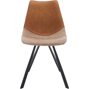 Greer Dining Chair Set of 2 in Cognac