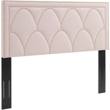Greta Performance Velvet King/California King Headboard In Pink