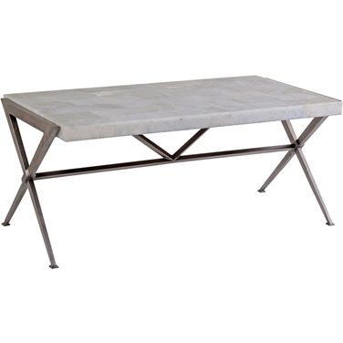 Signature Designs Greta Rectangular Cocktail Table In Gray